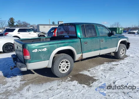 2003 Dodge Dakota Slt z USA, uszkodzony, nr VIN 1D7HG48N03S170640